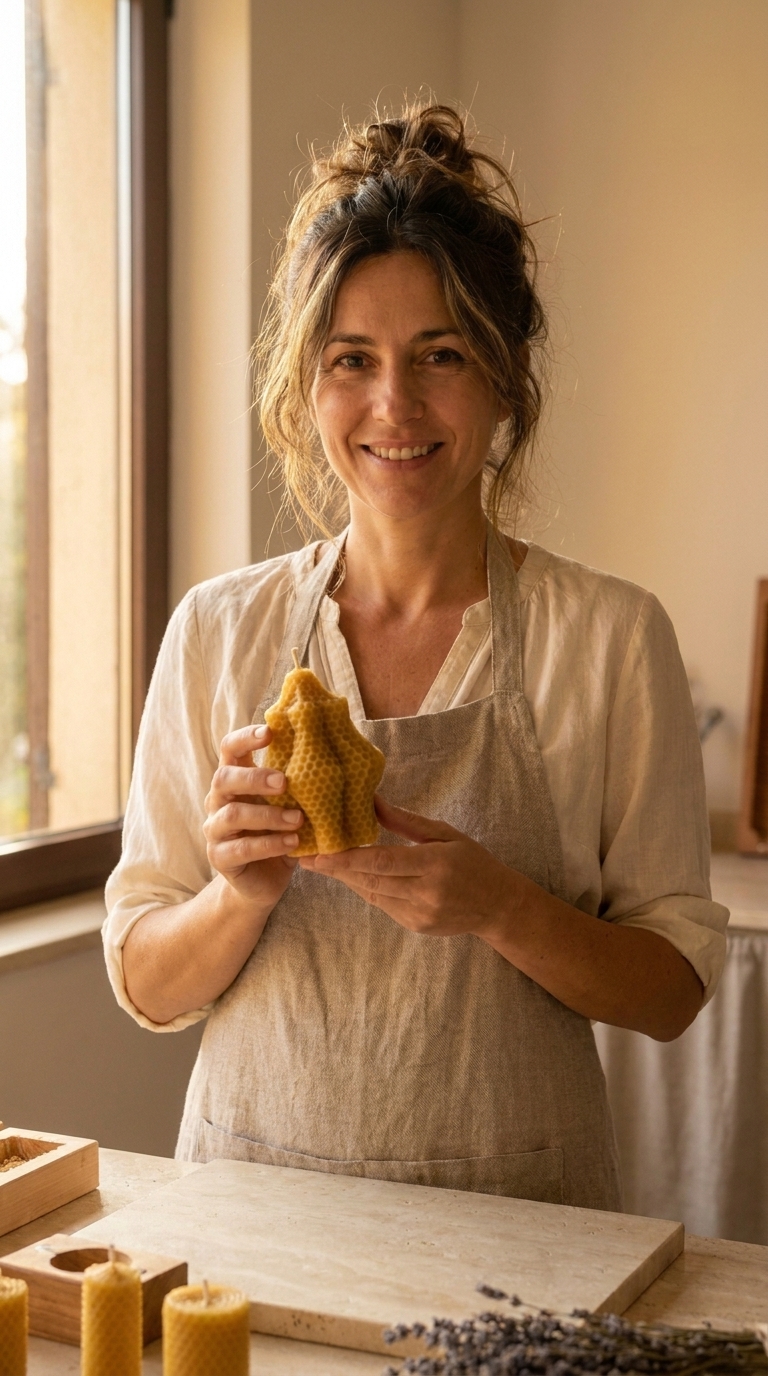 Ana, founder of Ana Candle Academy
