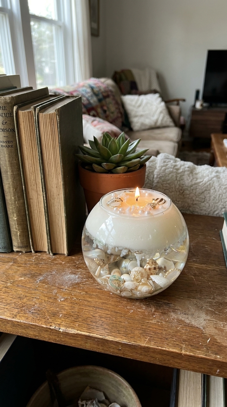 Water candle made by a student