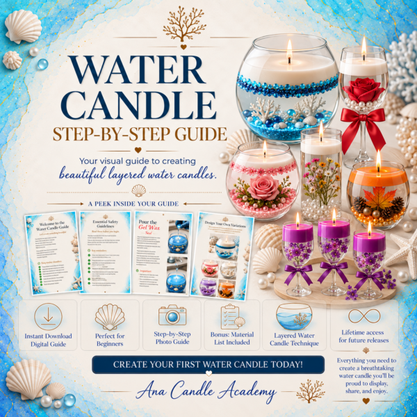 Water Candle Guide - Create beautiful water candles 💙