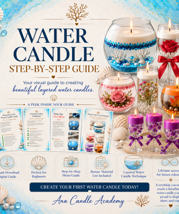 Water Candle Guide - Create beautiful water candles 💙